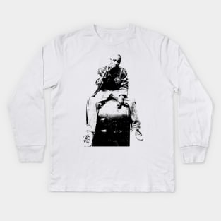 Dave Chappelle Kids Long Sleeve T-Shirt